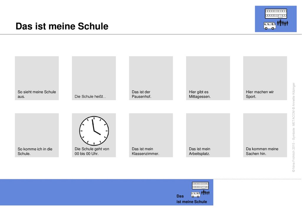 Das ist meine Schule So sieht meine Schule aus. Die Schule heißt...