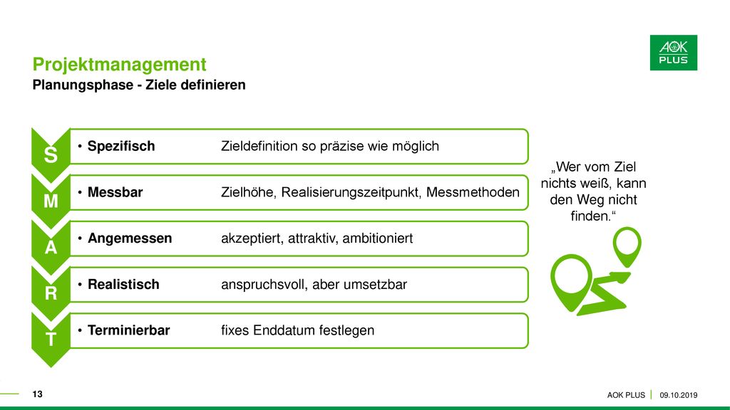 „Wer vom Ziel nichts weiß, kann den Weg nicht finden.