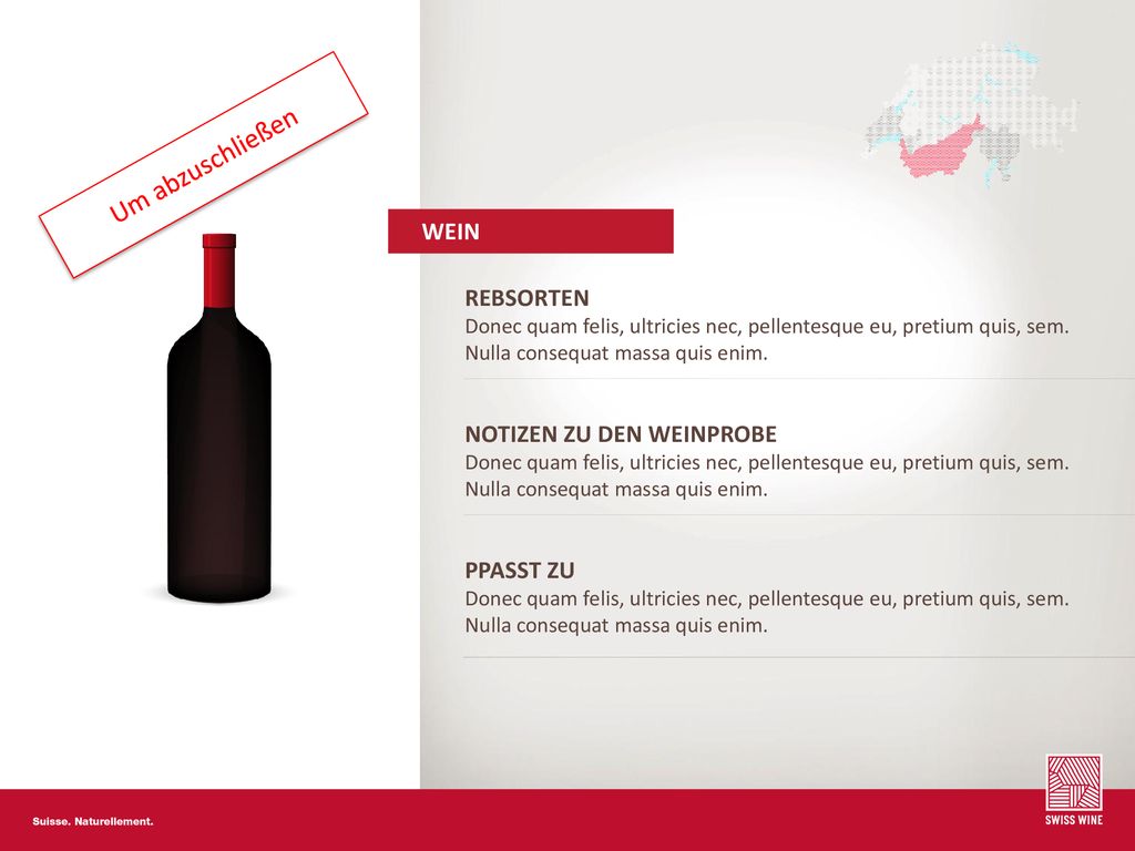 Um abzuschließen WEIN REBSORTEN NOTIZEN ZU DEN WEINPROBE PPASST ZU