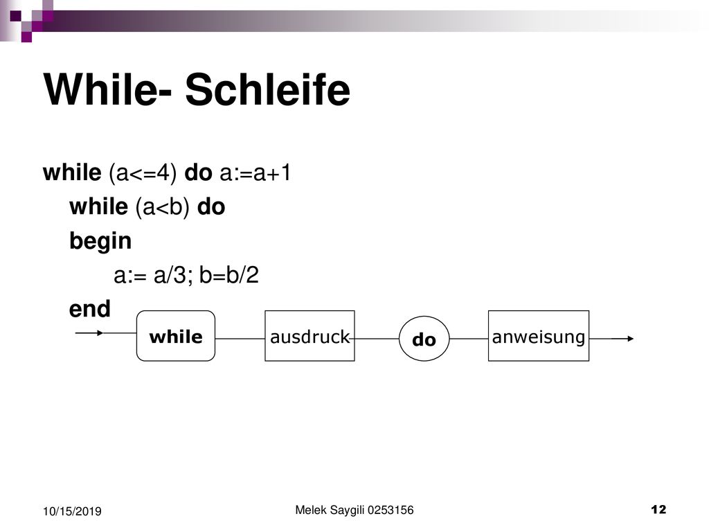 The Programming Language Pascal - ppt herunterladen