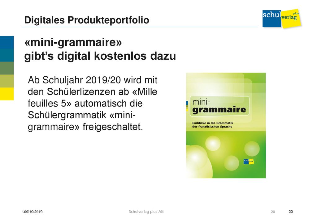 Digitales Produkteportfolio