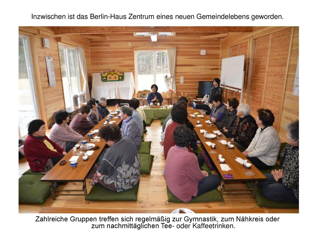 Inzwischen ist das Berlin-Haus Zentrum eines neuen Gemeindelebens geworden.