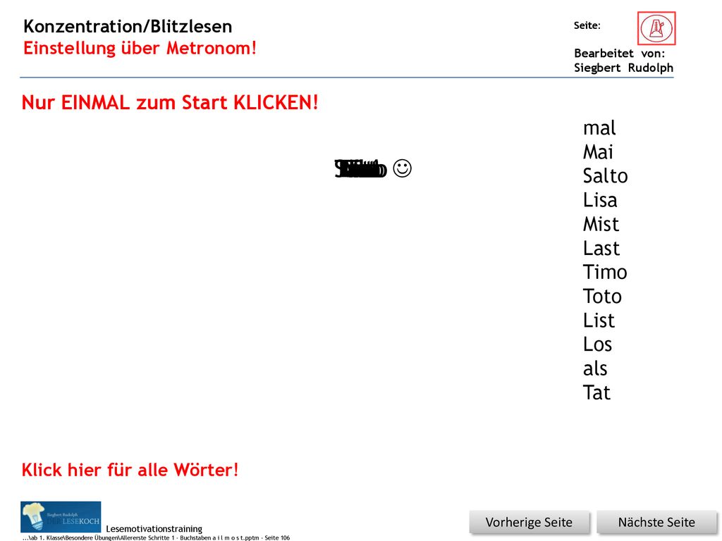 Timo Salto Toto Mist Last Lisa List mal Mai Los Tat J als
