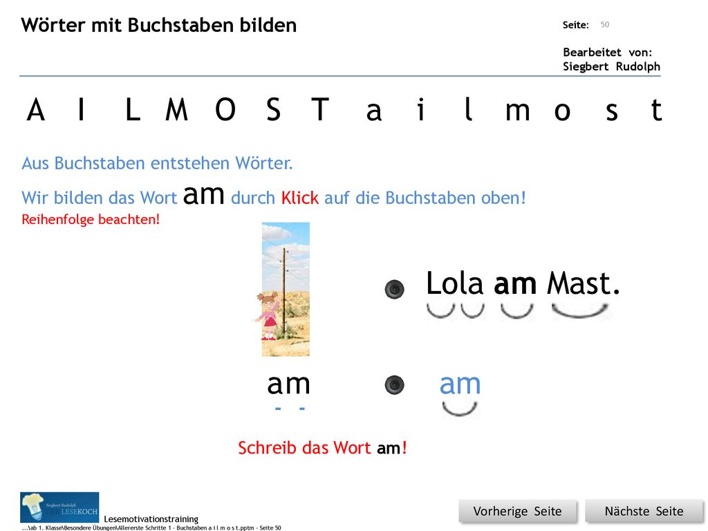 A I L M O S T a i l m o s t Lola am Mast. a m am