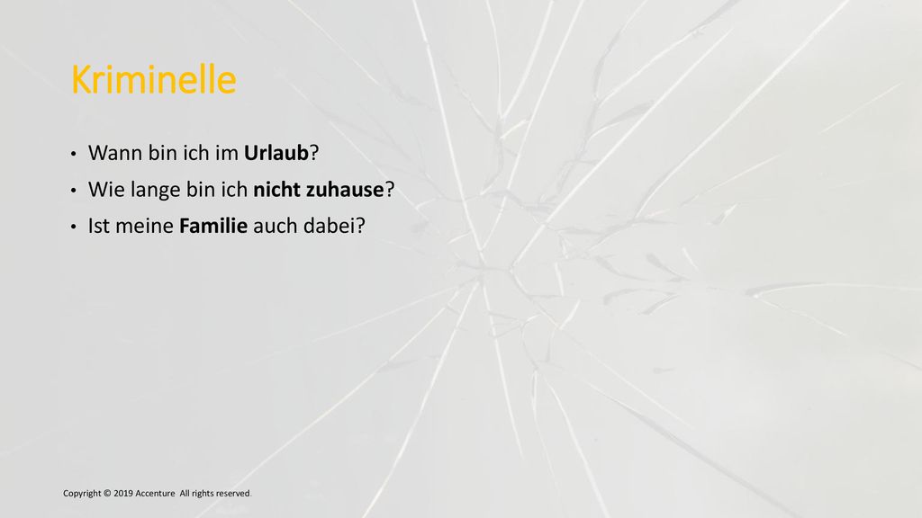 Kriminelle Wann bin ich im Urlaub Wie lange bin ich nicht zuhause