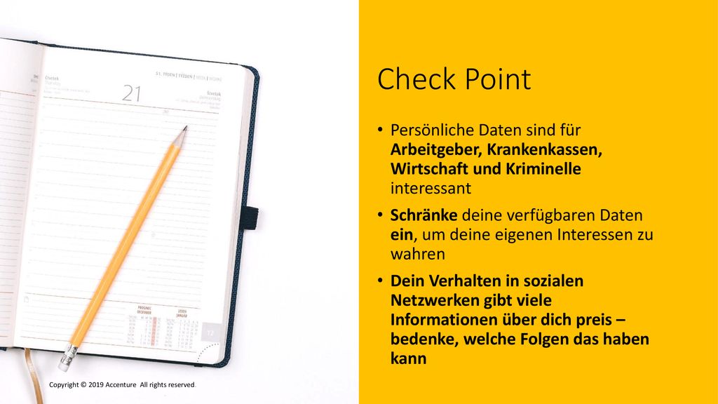 Check Point Persönliche Daten sind für Arbeitgeber, Krankenkassen, Wirtschaft und Kriminelle interessant.