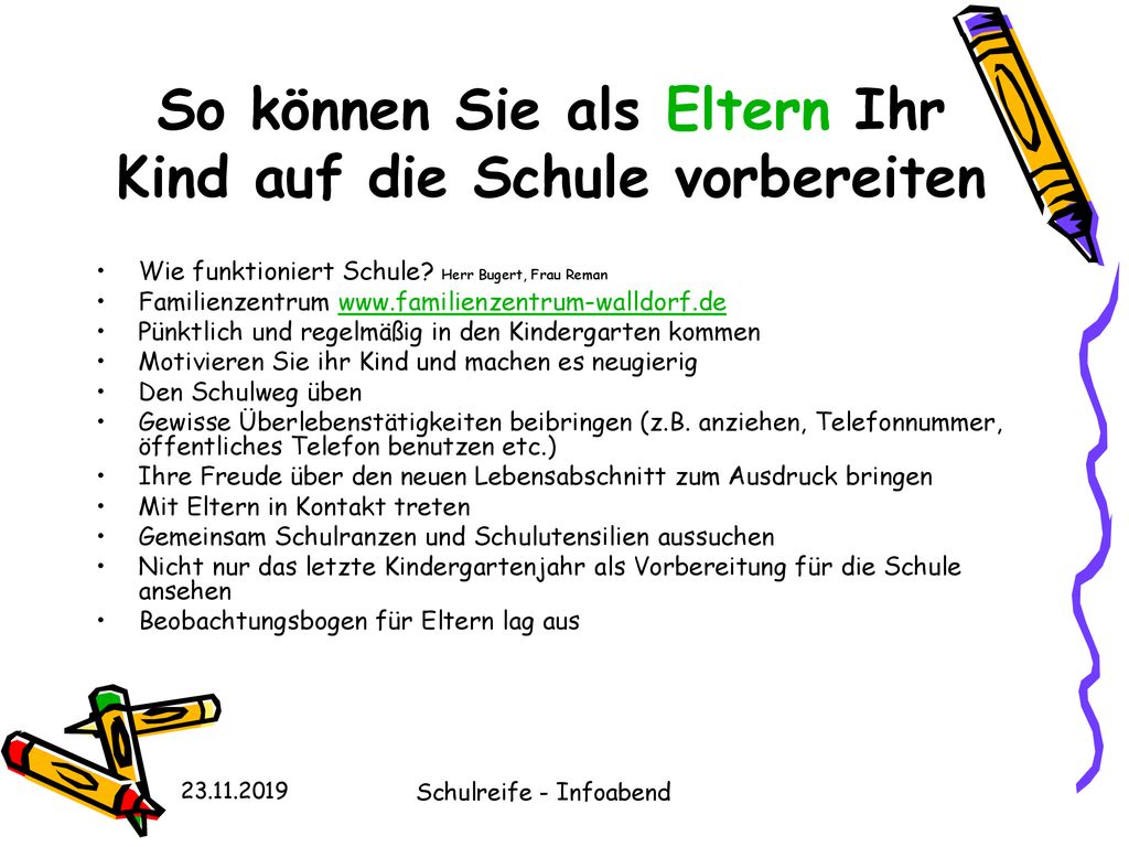 So können Sie als Eltern Ihr Kind auf die Schule vorbereiten