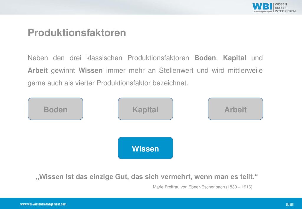 „Wissen ist das einzige Gut, das sich vermehrt, wenn man es teilt.