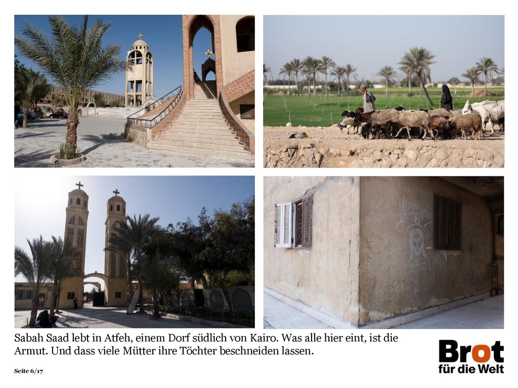 Sabah Saad lebt in Atfeh, einem Dorf südlich von Kairo
