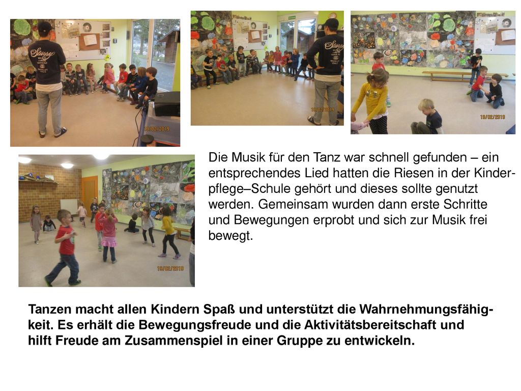 Die Musik für den Tanz war schnell gefunden – ein