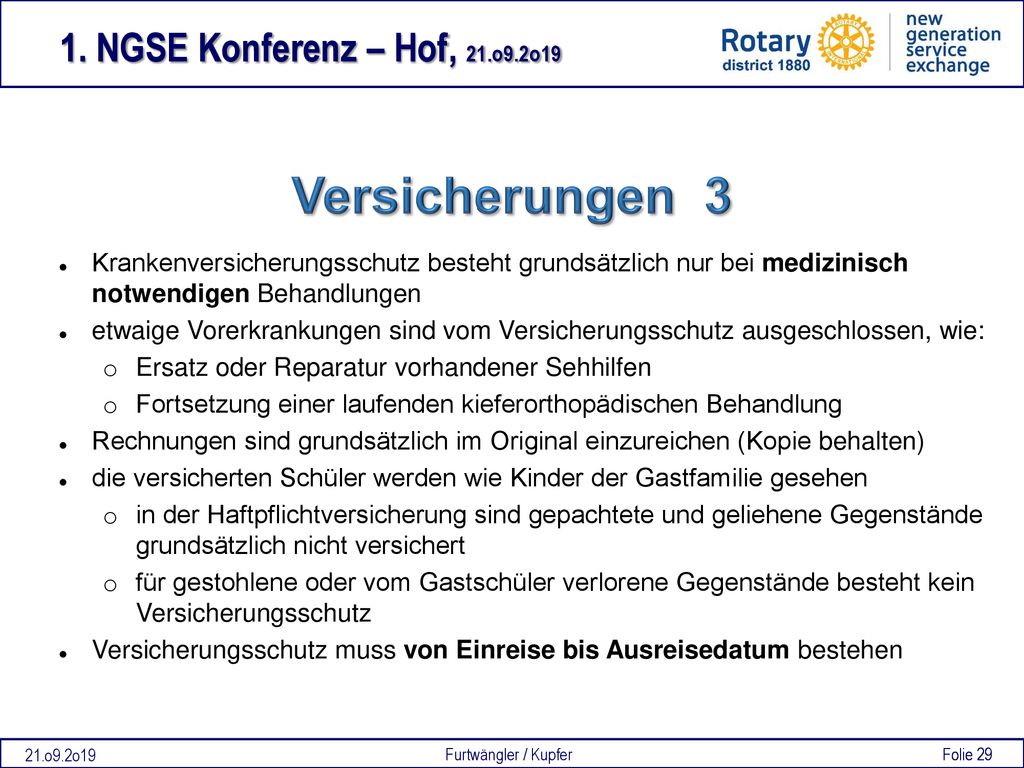 Versicherungen 3 Krankenversicherungsschutz besteht grundsätzlich nur bei medizinisch notwendigen Behandlungen.