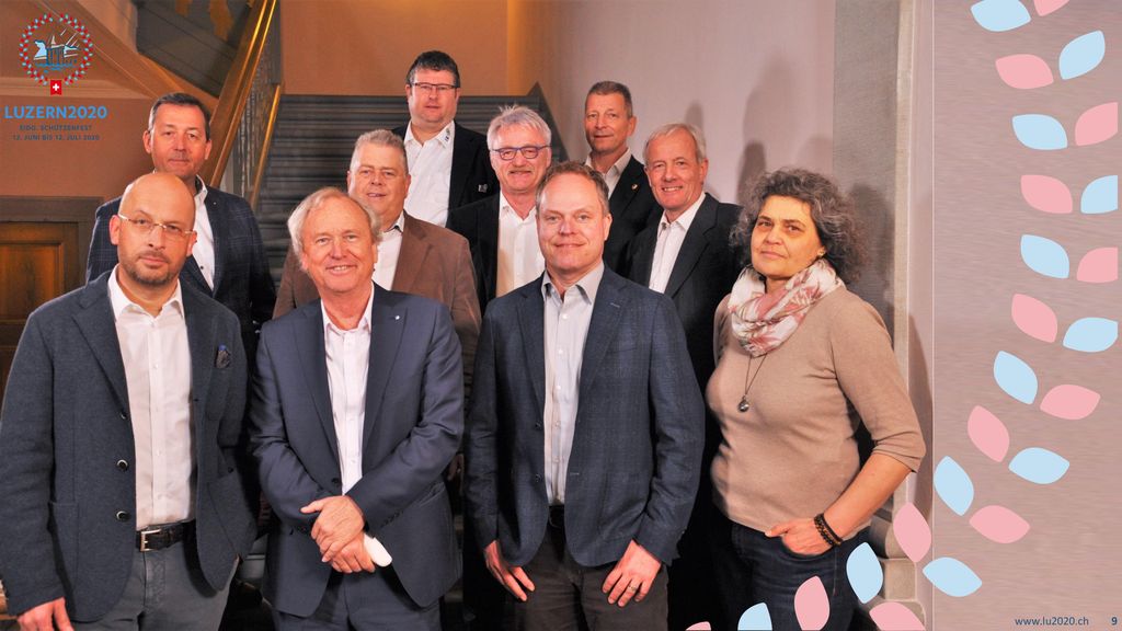 Hier sehen Sie das OK welche für Sie den Grossanlass vorbereitet