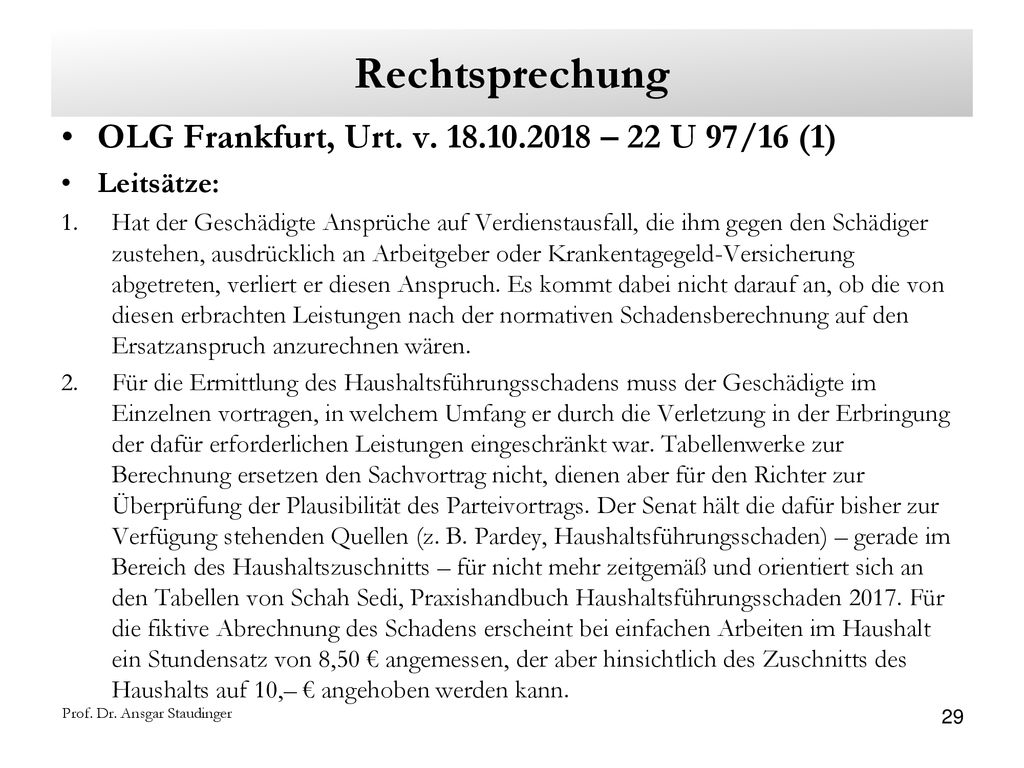 Rechtsprechung OLG Frankfurt, Urt. v – 22 U 97/16 (1)