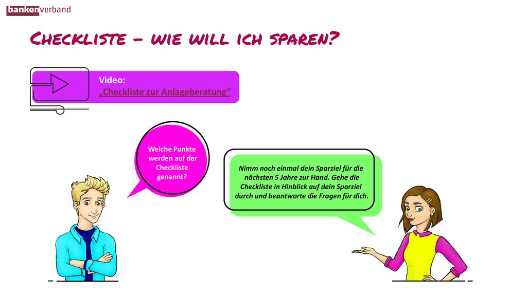 Video: „Checkliste zur Anlageberatung