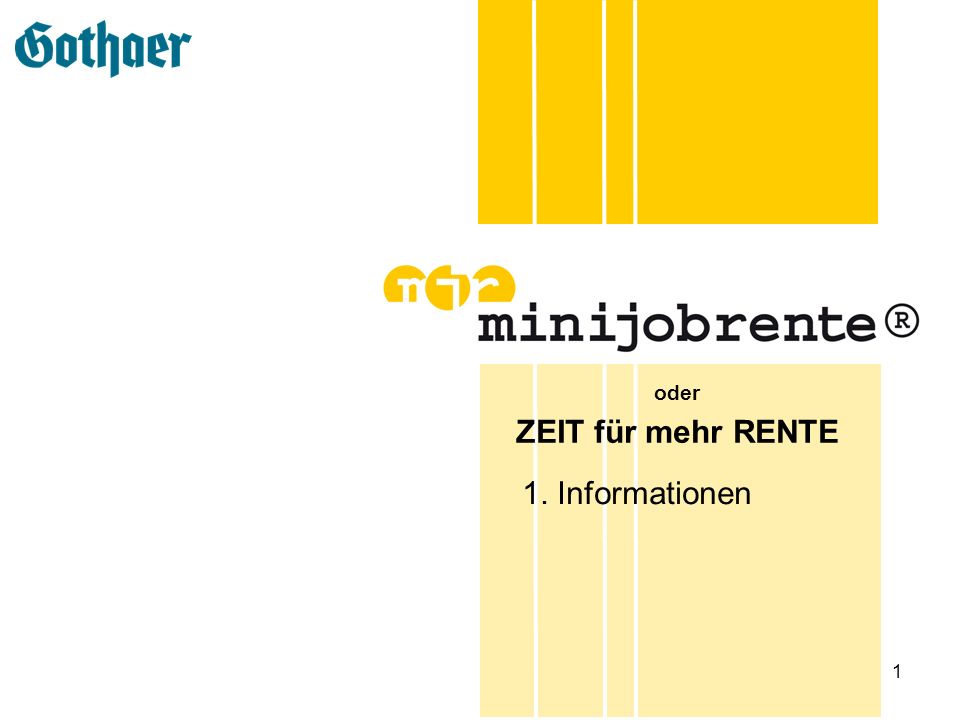oder ZEIT für mehr RENTE