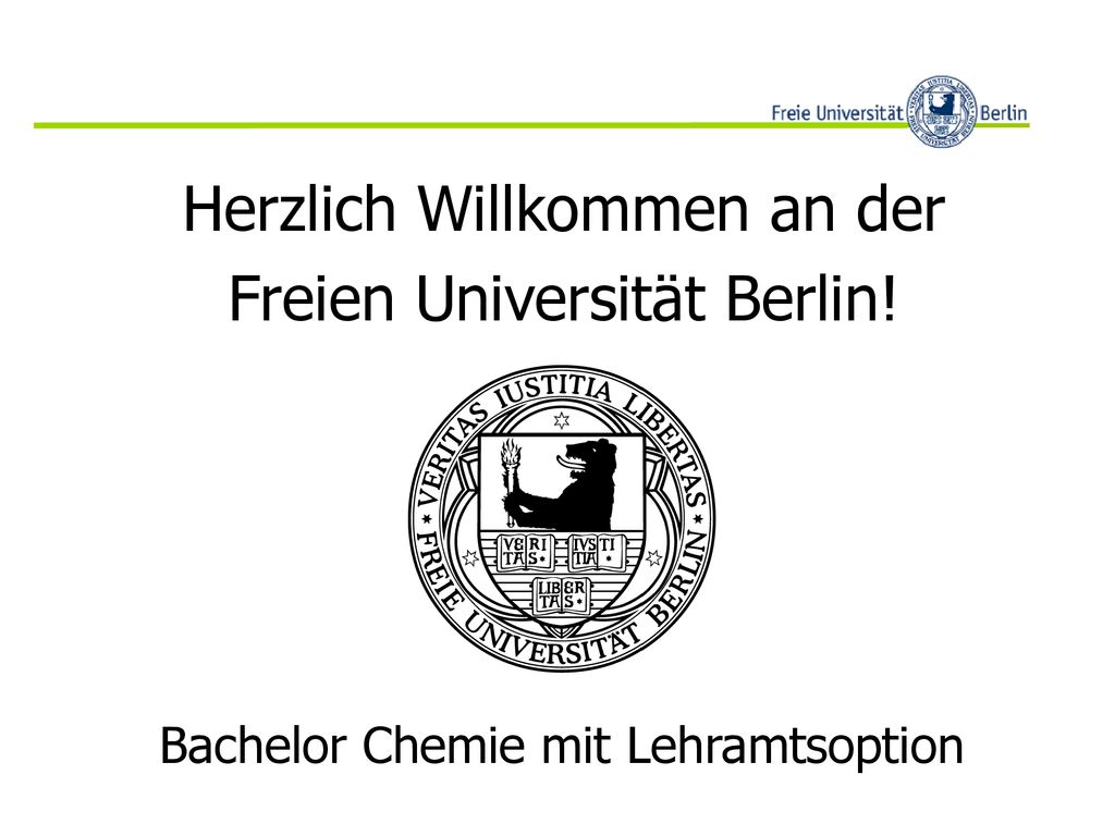 Herzlich Willkommen An Der Freien Universitat Berlin Ppt Herunterladen