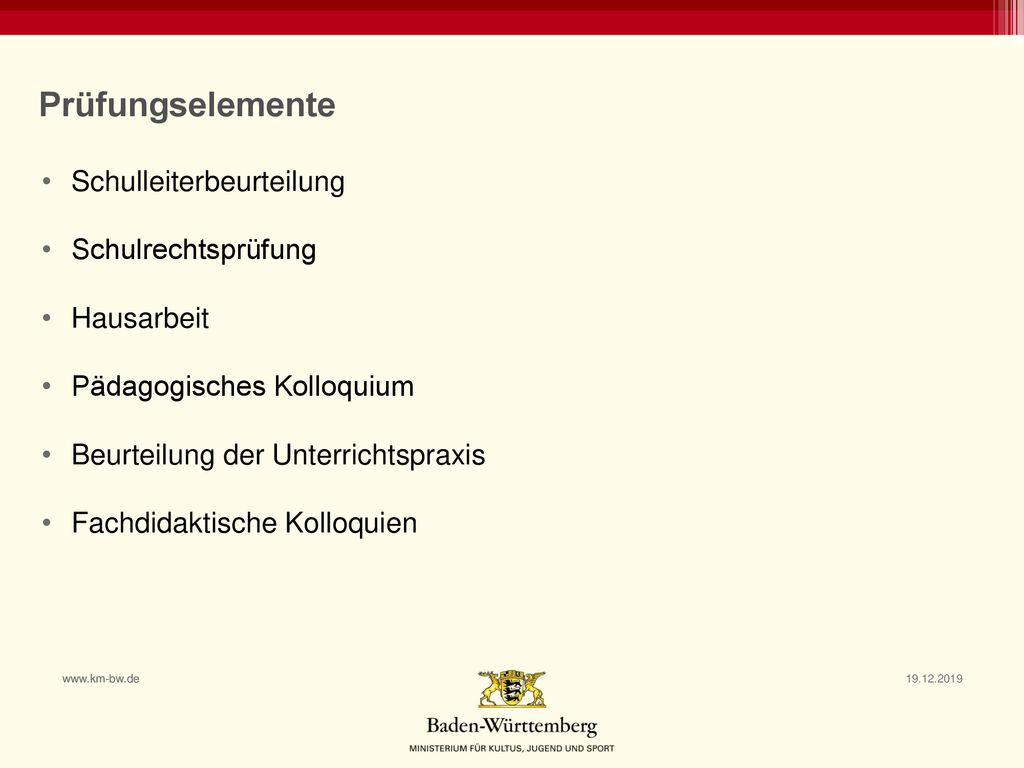 Informationen Zum Vorbereitungsdienst An GS-Seminaren - Ppt Herunterladen