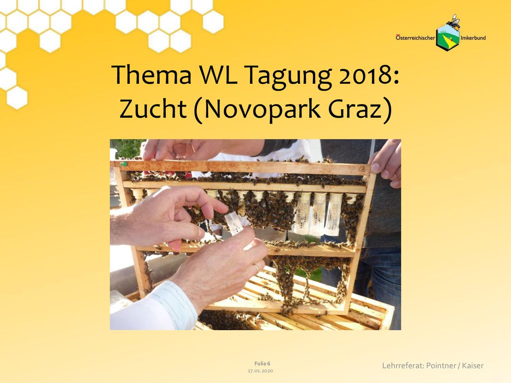Thema WL Tagung 2018: Zucht (Novopark Graz)