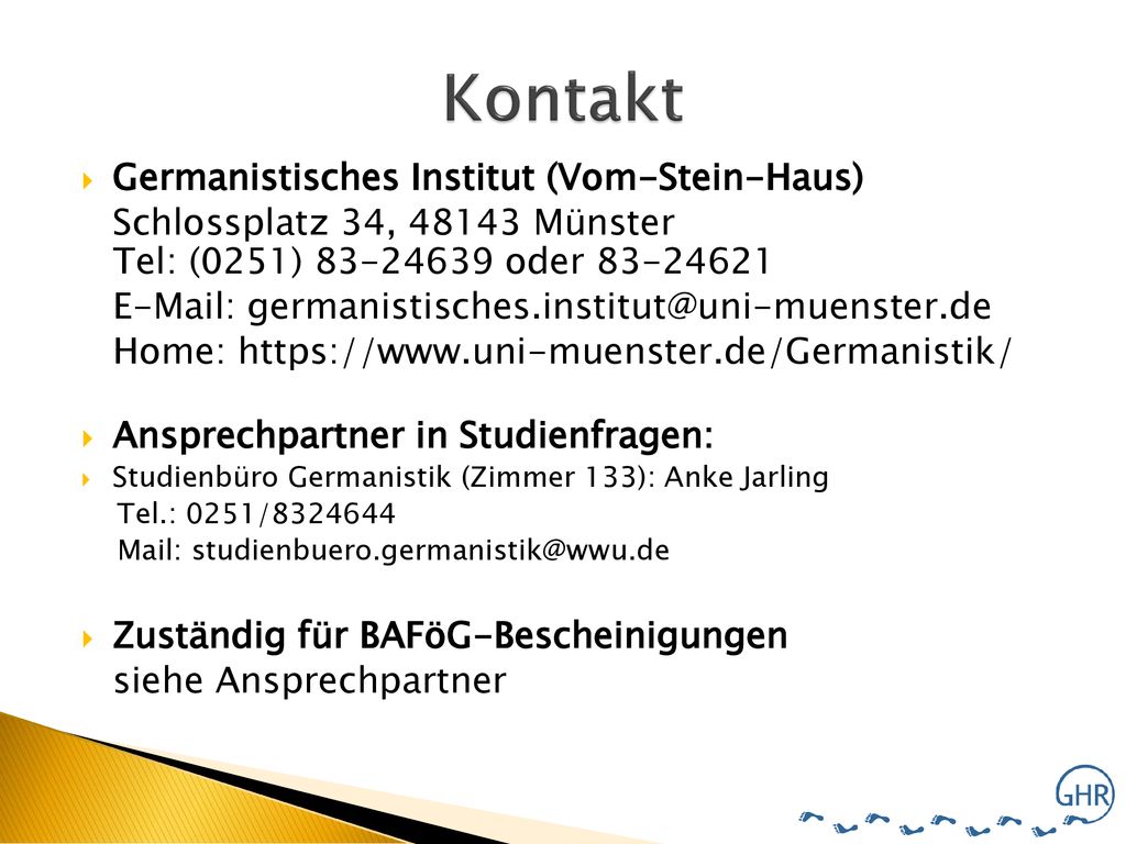 Fachschaft Lehramt Ghr Ppt Herunterladen