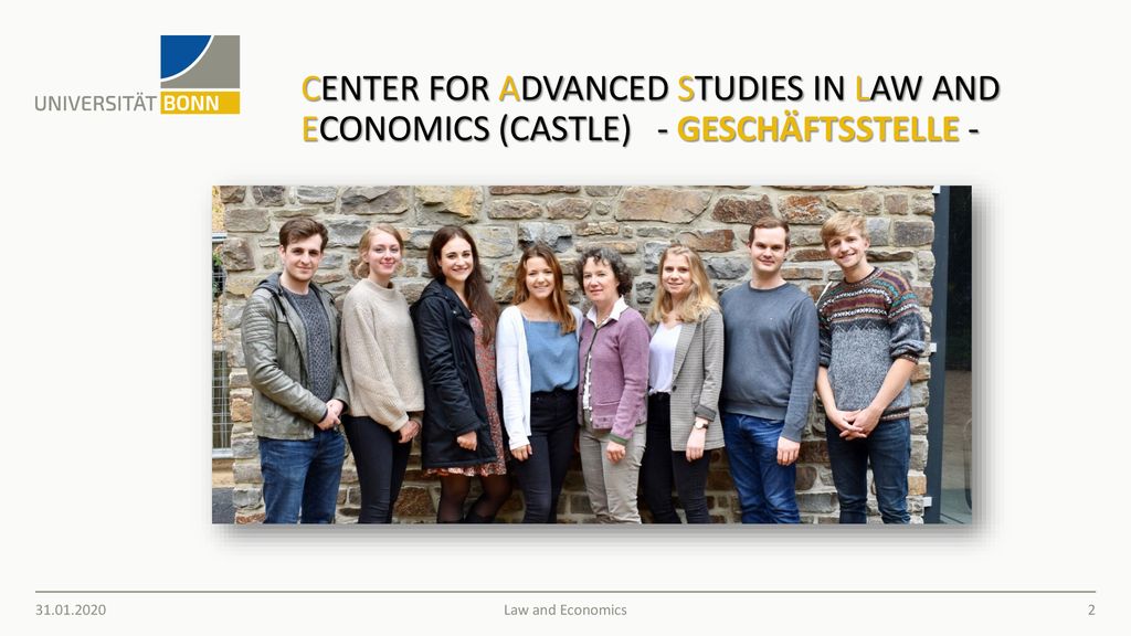 Center for Advanced Studies in Law and Economics (CASTLE) - Geschäftsstelle -