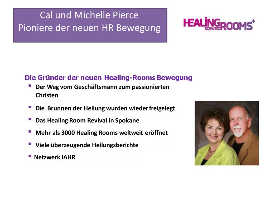 Herzlich Willkommen Zum Einfuhrungskurs Der Healing Rooms
