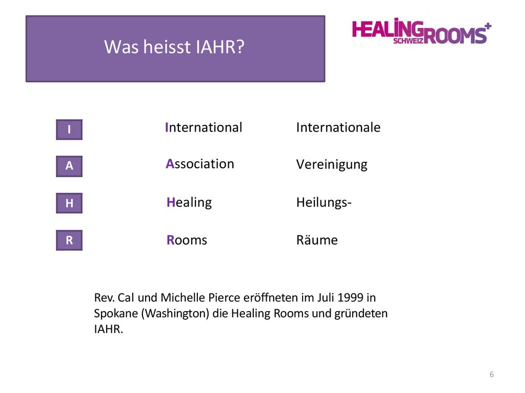Herzlich Willkommen Zum Einfuhrungskurs Der Healing Rooms