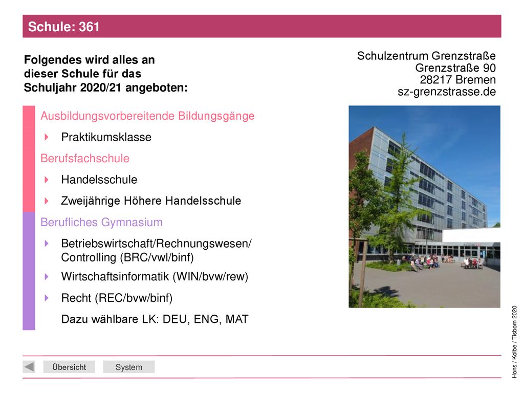 Schule: 361 Schulzentrum Grenzstraße Grenzstraße Bremen sz-grenzstrasse.de. Ausbildungsvorbereitende Bildungsgänge.