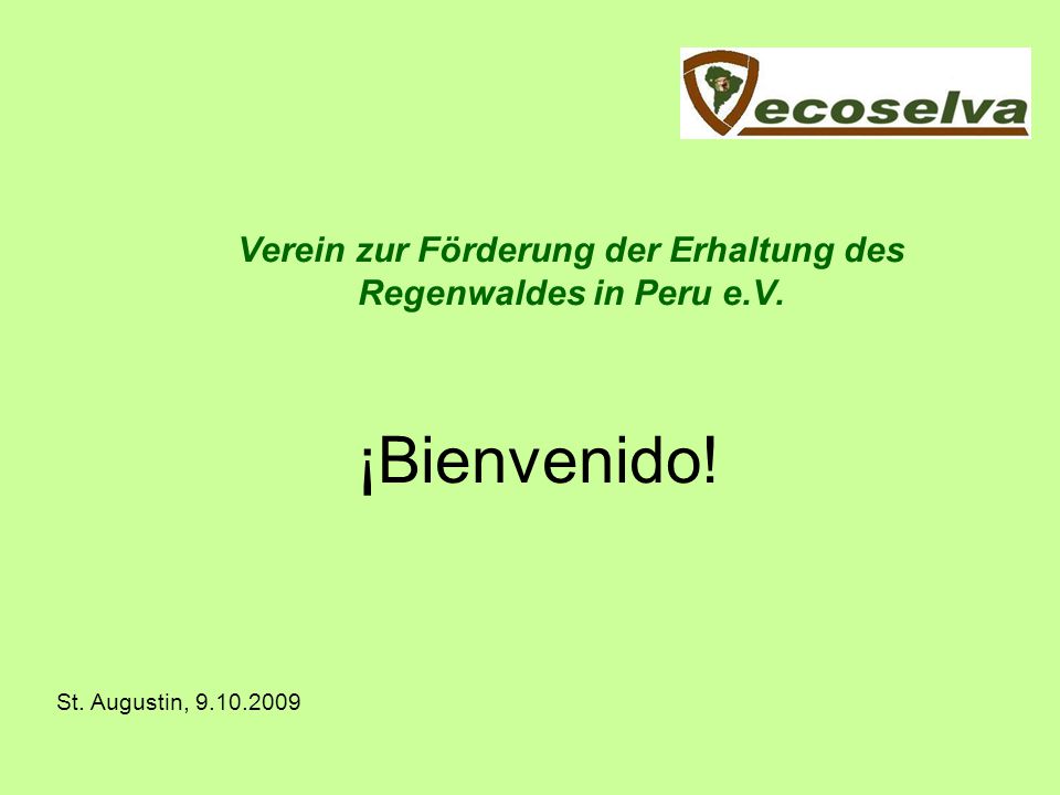 Verein zur Förderung der Erhaltung des Regenwaldes in Peru e.V.