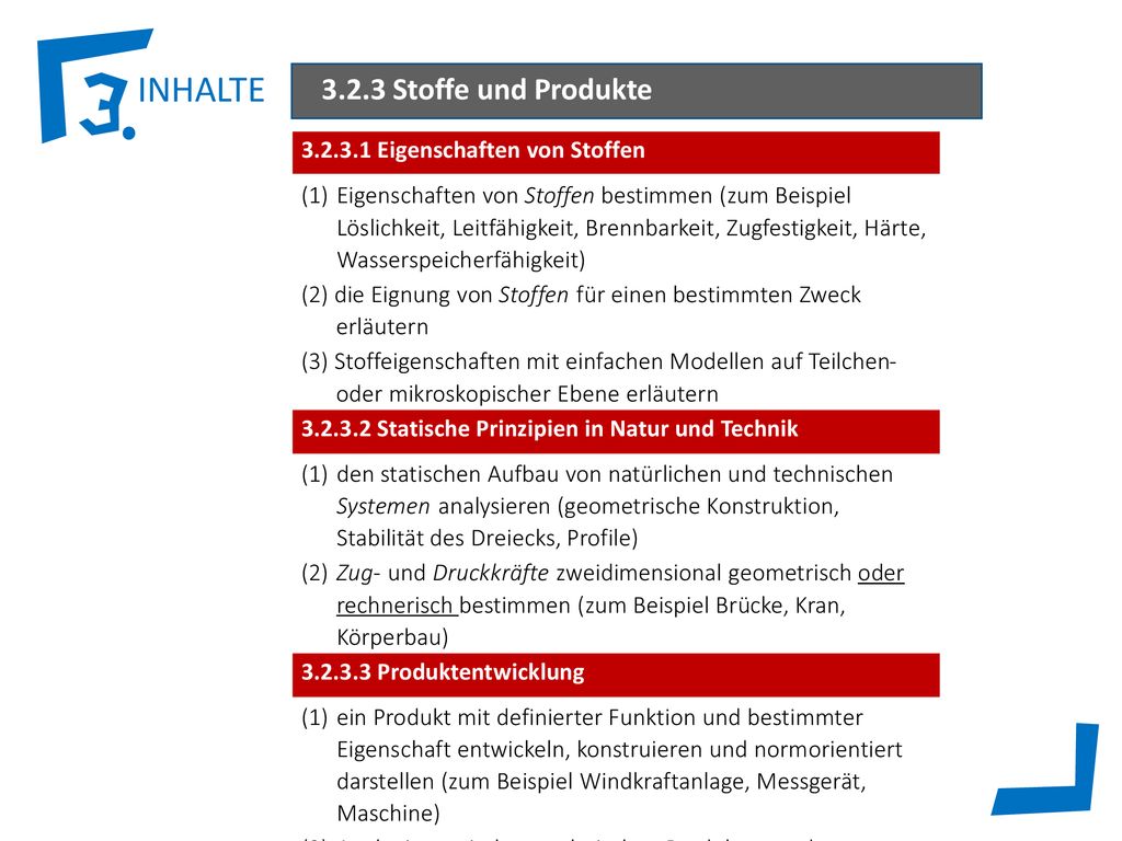 ibK Stoffe und Produkte Eigenschaften von Stoffen