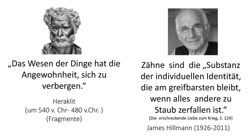 „Das Wesen der Dinge hat die Angewohnheit, sich zu verbergen.