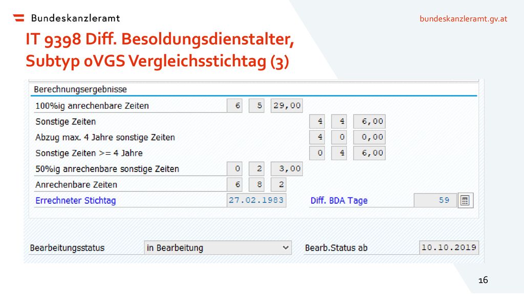 IT 9398 Diff. Besoldungsdienstalter, Subtyp 0VGS Vergleichsstichtag (3)