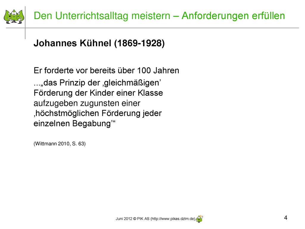 Den Unterrichtsalltag meistern – Anforderungen erfüllen