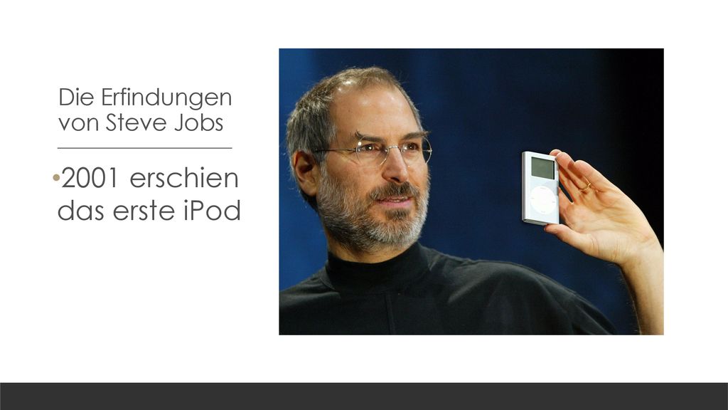 Die Erfindungen von Steve Jobs