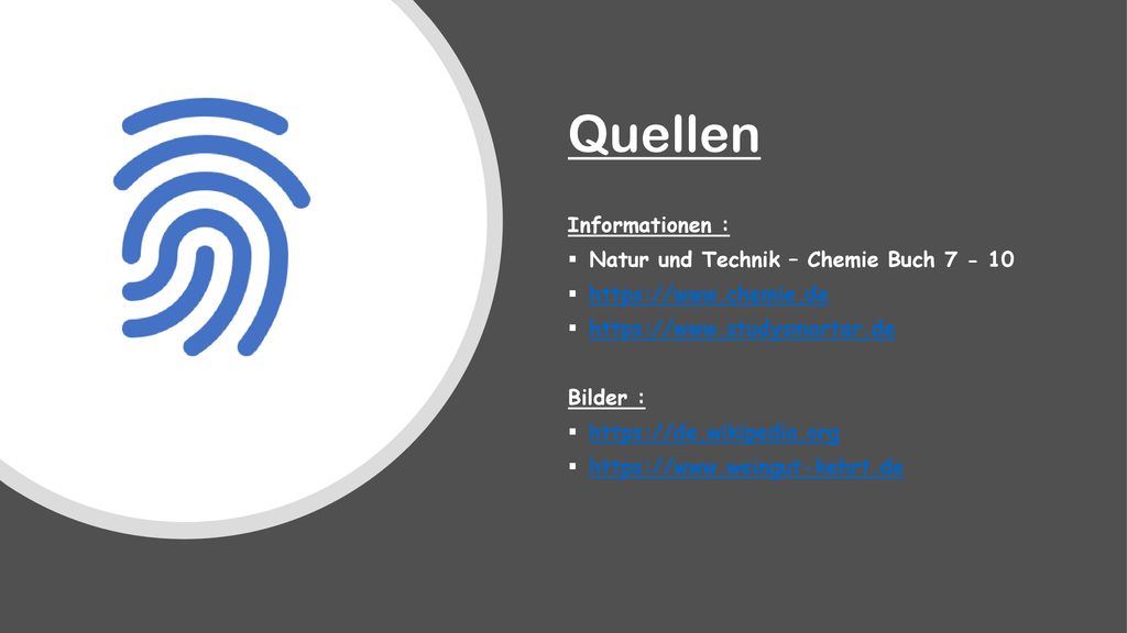 Quellen Informationen : Natur und Technik – Chemie Buch