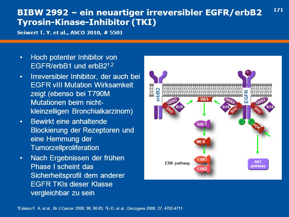 BIBW 2992 – ein neuartiger irreversibler EGFR/erbB2 Tyrosin-Kinase-Inhibitor (TKI)