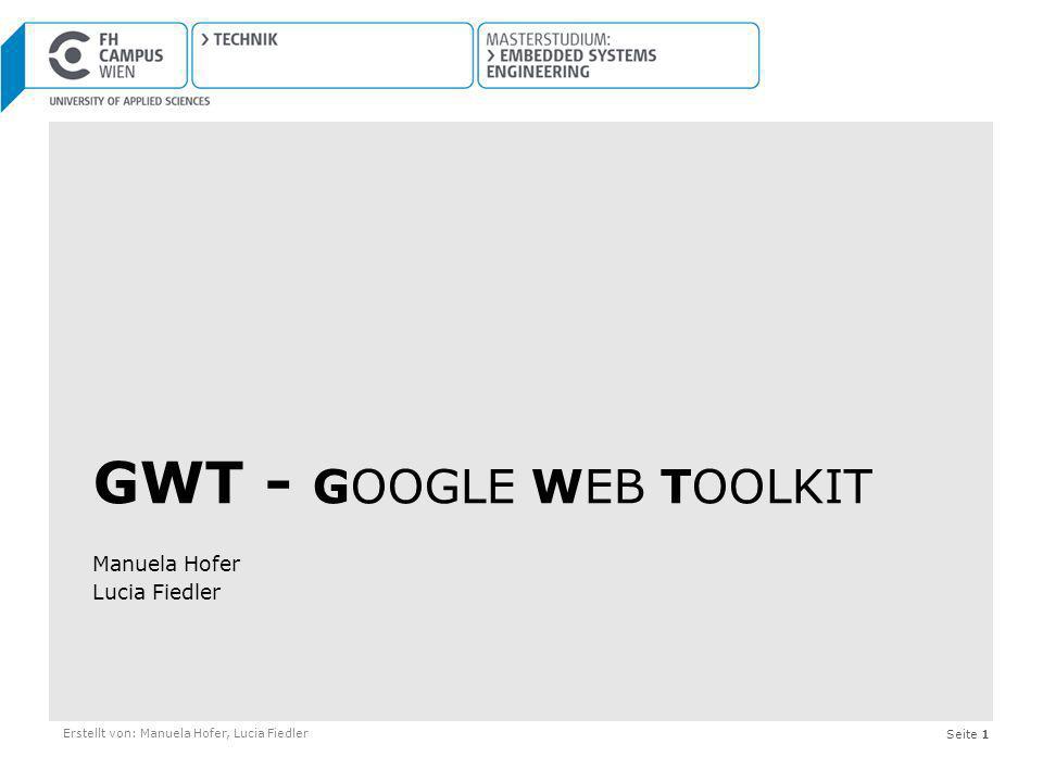 GWT - google Web Toolkit