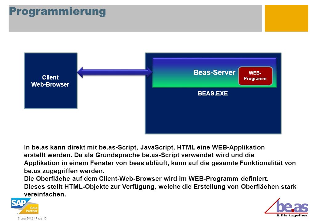 Programmierung Beas-Server