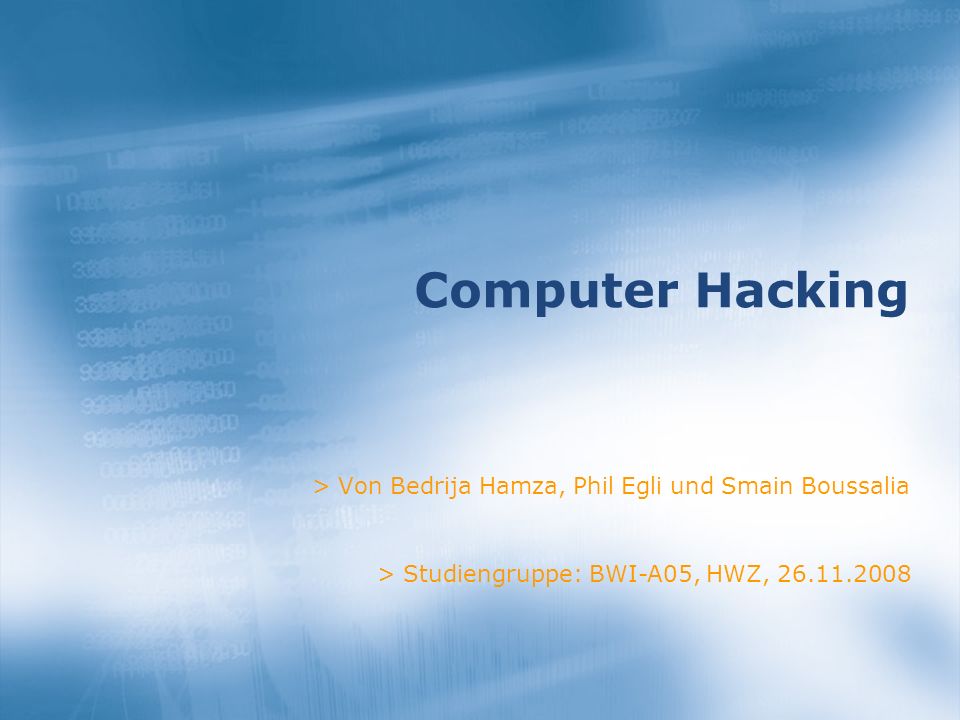 > Von Bedrija Hamza, Phil Egli und Smain Boussalia