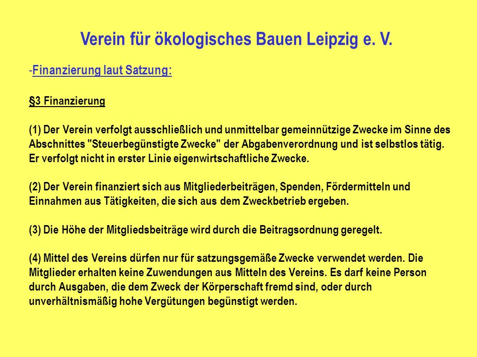 Verein für ökologisches Bauen Leipzig e. V.