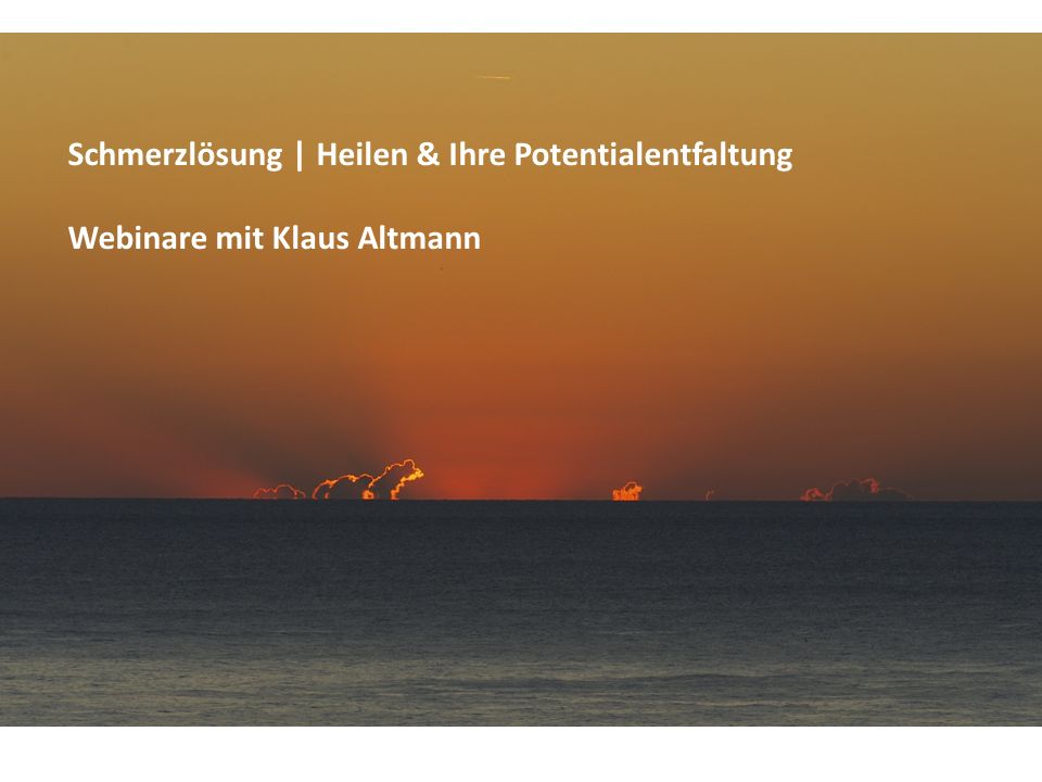 Schmerzlösung | Heilen & Ihre Potentialentfaltung