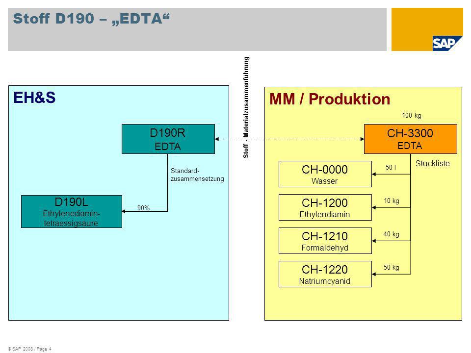 EH&S MM / Produktion Stoff D190 – „EDTA D190R CH-3300 CH-0000 D190L