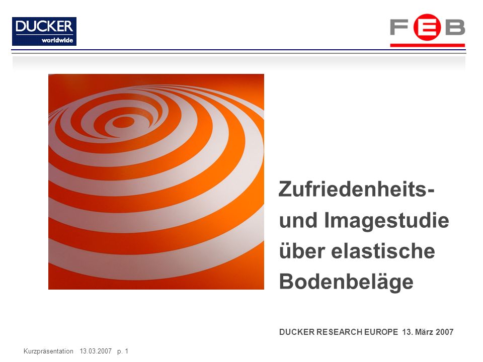 Zufriedenheits- und Imagestudie über elastische Bodenbeläge