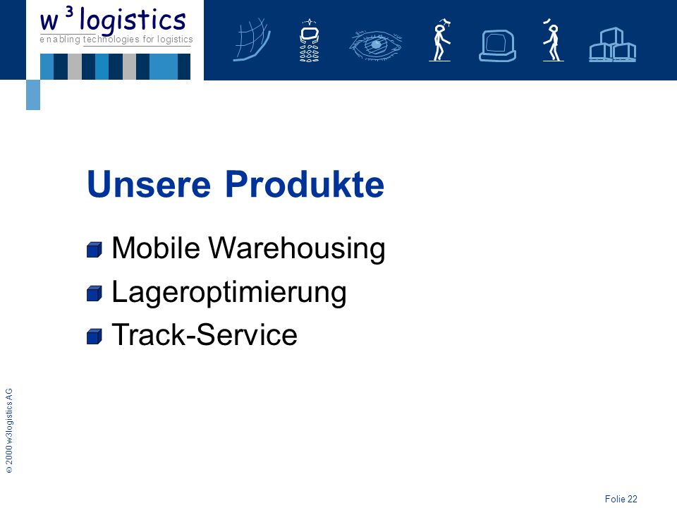 Unsere Produkte Track-Service Mobile Warehousing Lageroptimierung