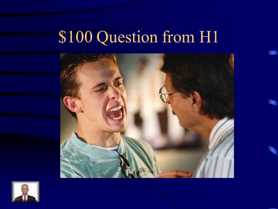 $100 Question from H1