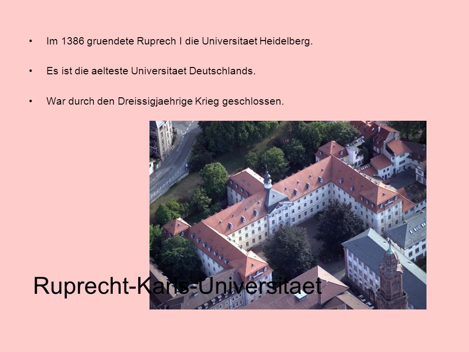 Ruprecht-Karls-Universitaet
