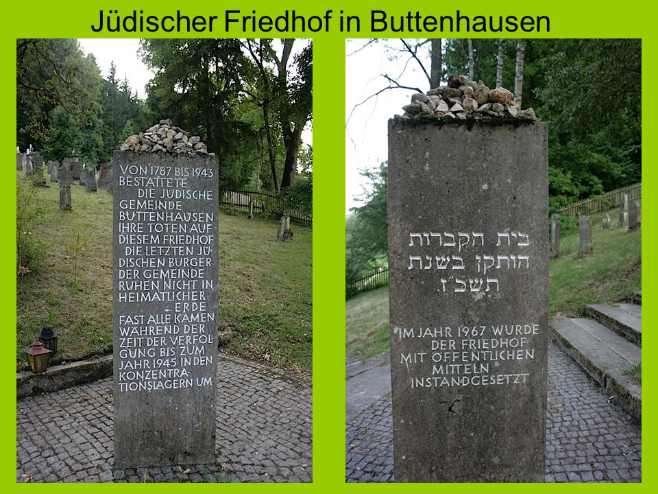 Jüdischer Friedhof in Buttenhausen