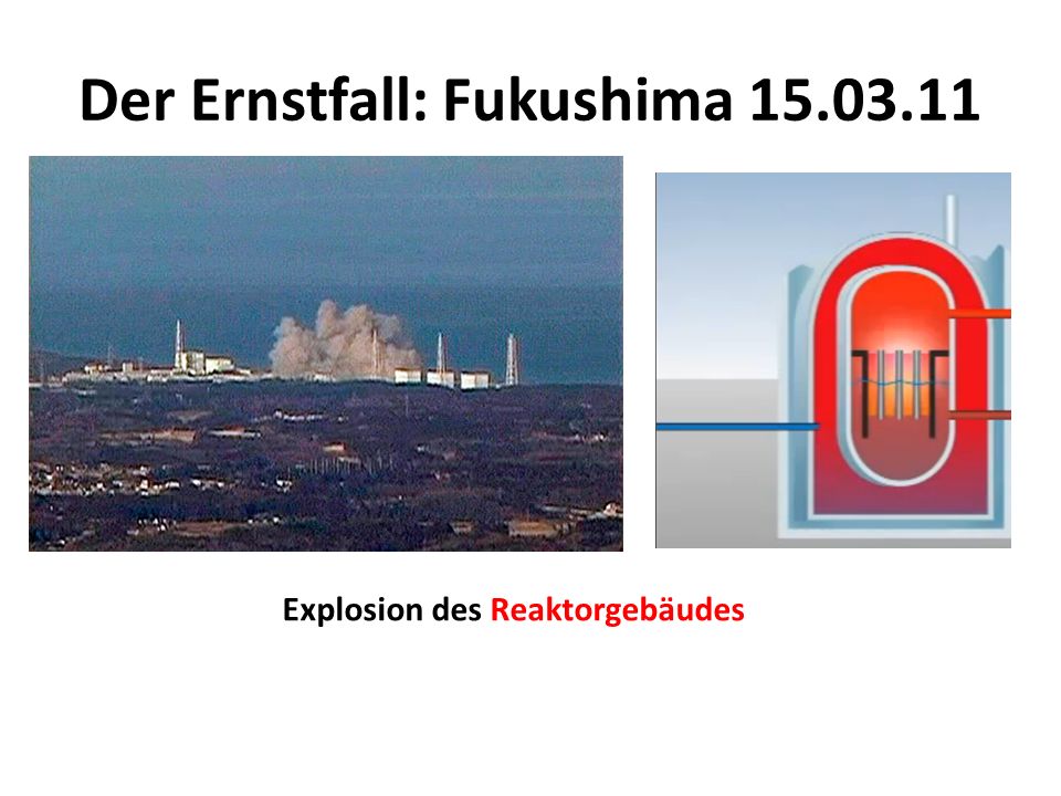 Der Ernstfall: Fukushima