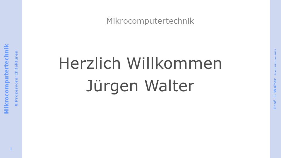 Mikrocomputertechnik