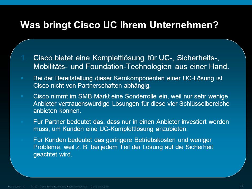 Uc Kitchen Cisco Unified Communications Angebot Fur Kleine Und