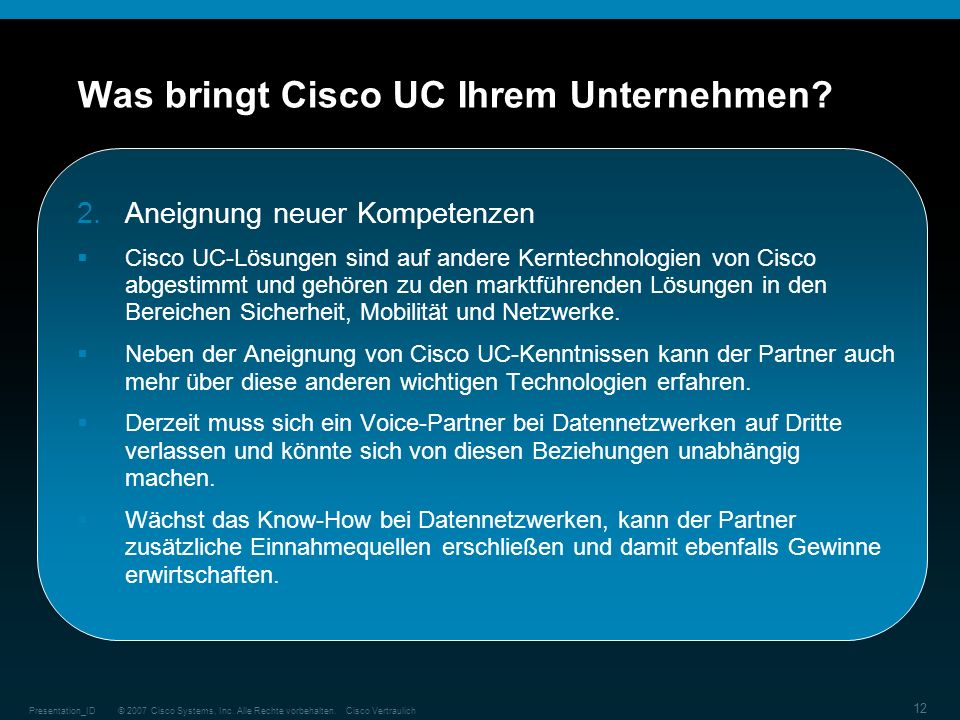Uc Kitchen Cisco Unified Communications Angebot Fur Kleine Und